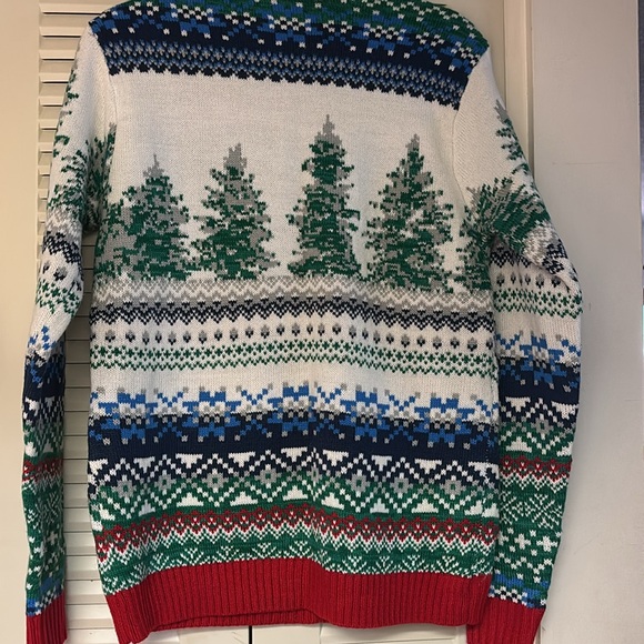 Holiday “ Ugly Sweater” with Drinking Reindeer - Picture 3 of 8